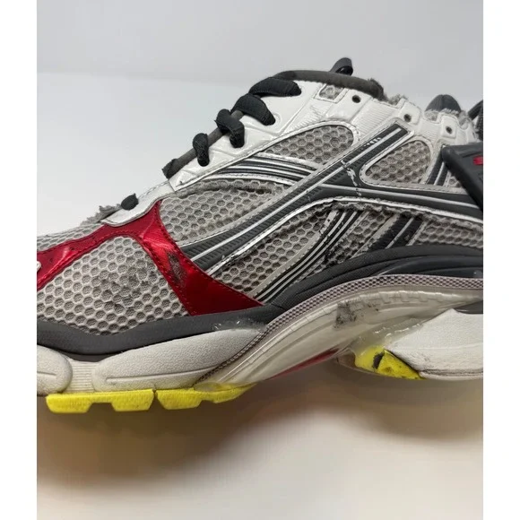 Balenciaga Runner Sneaker Red/Yellow Size 11 US 44 EU - Picture 10 of 10